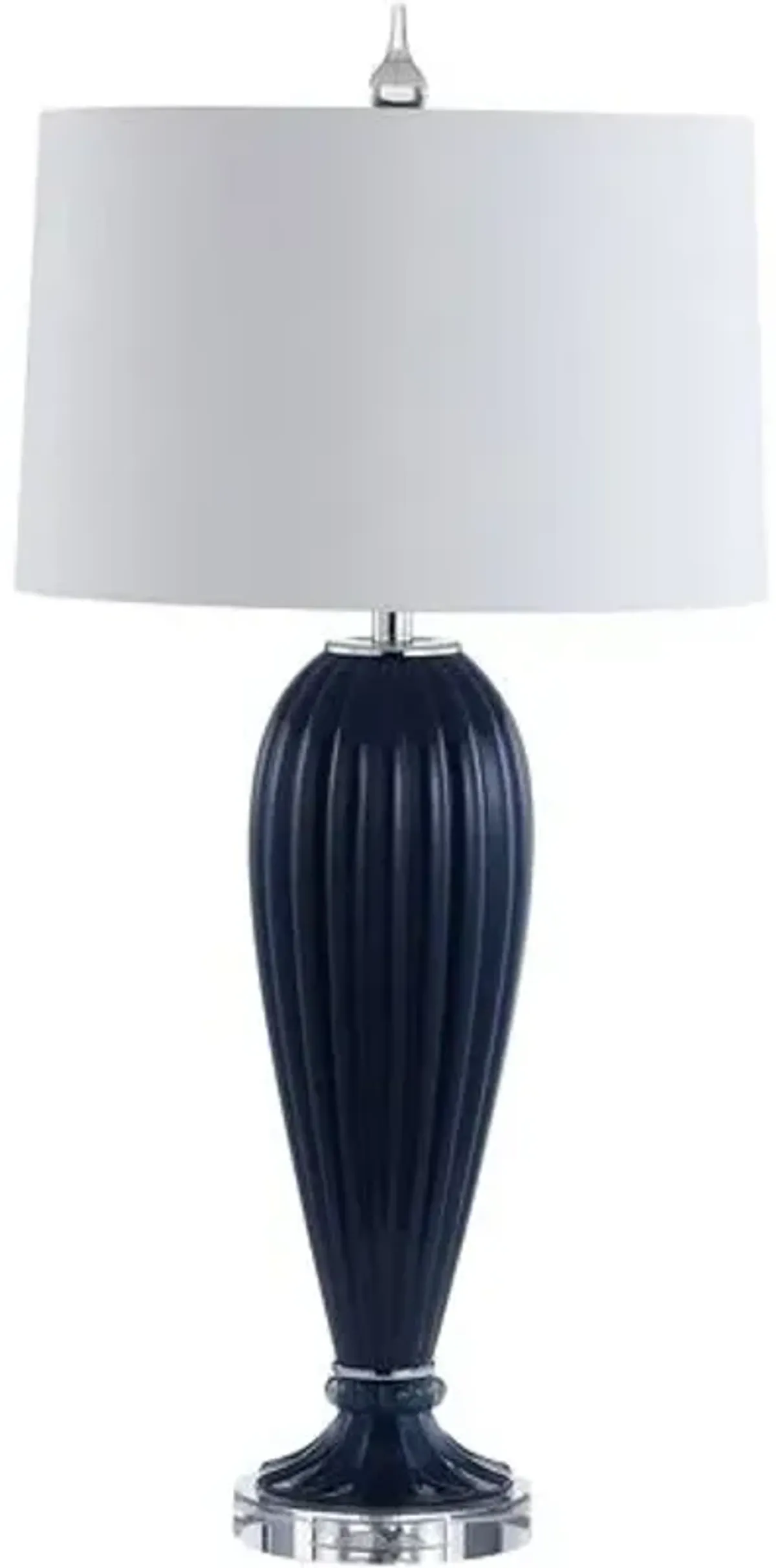 Yrene Table Lamp - Navy - Blue