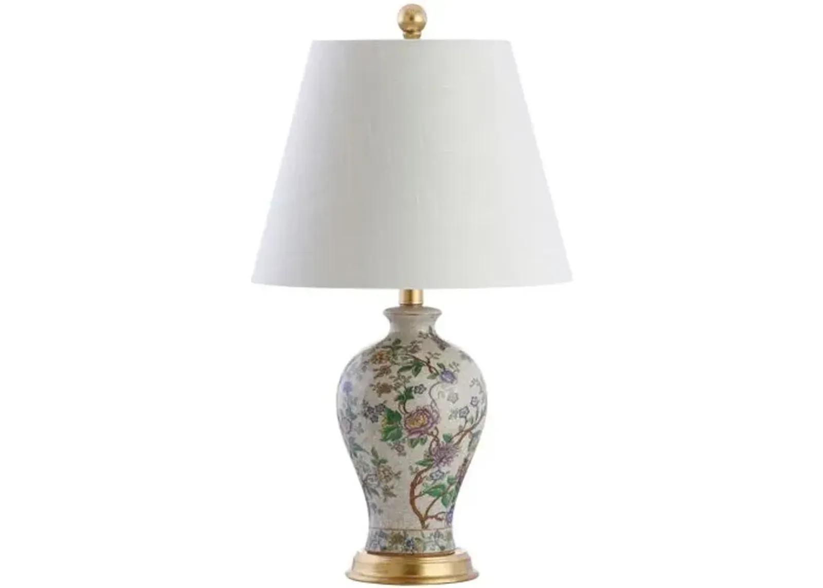 Gia Floral Table Lamp - Multi