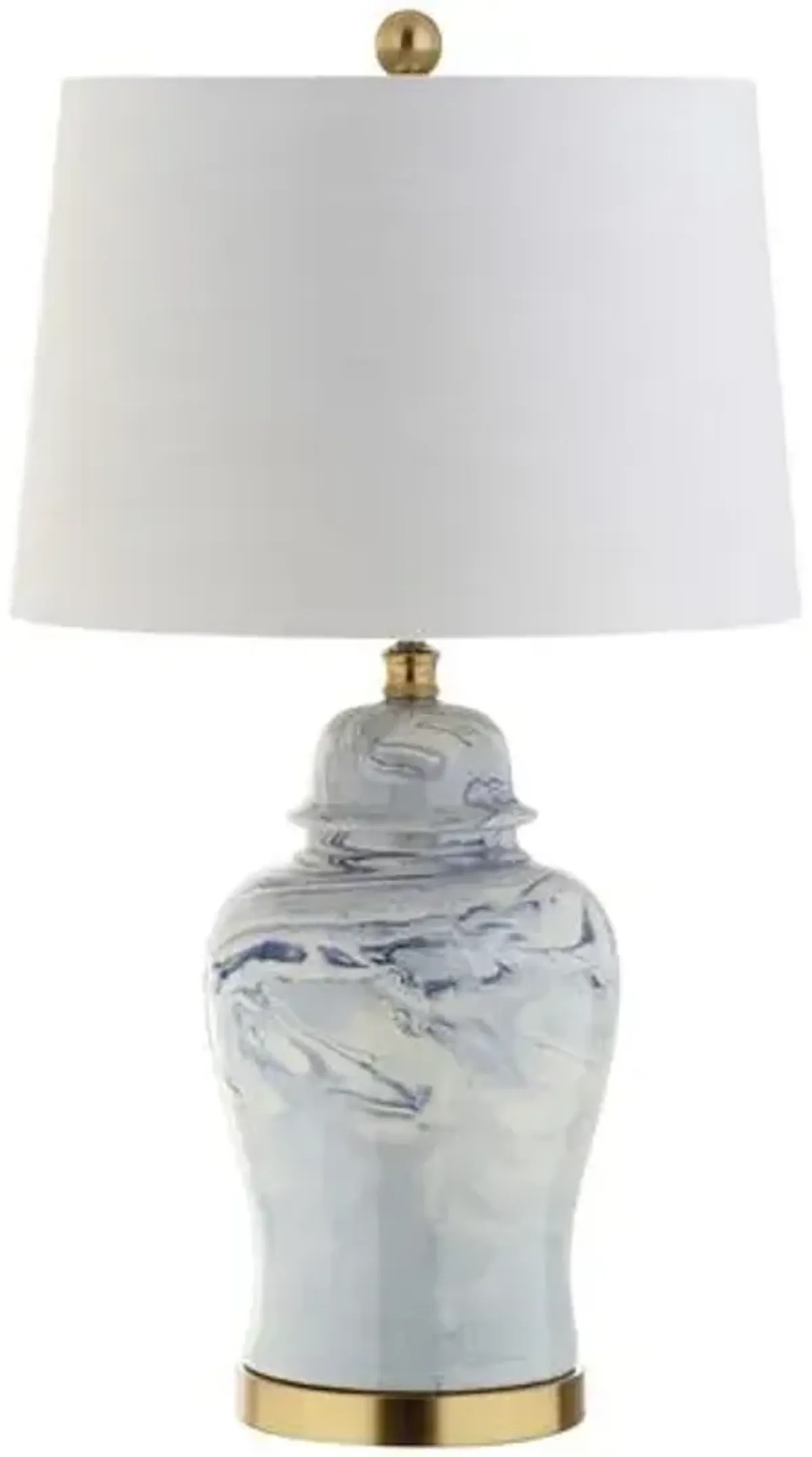 Lucinda Table Lamp - Blue/White