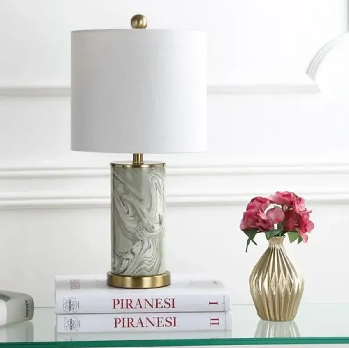 Cordelia Table Lamp - Green