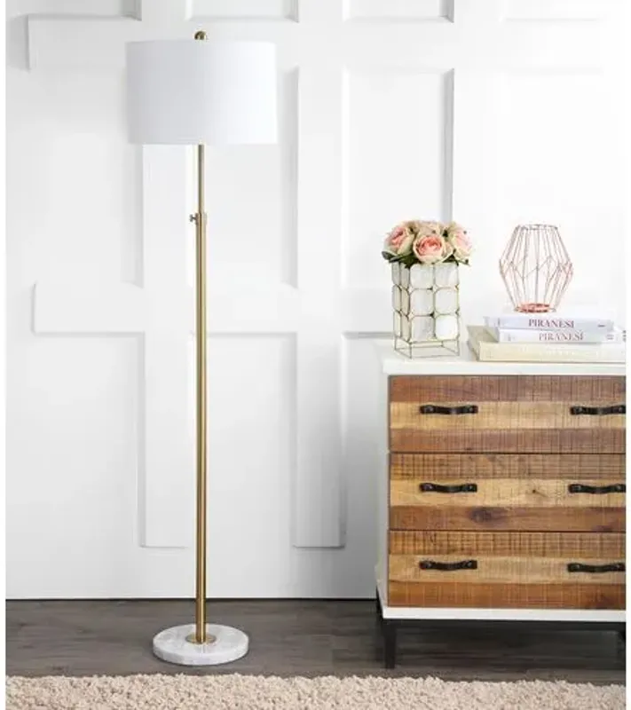 Asterin Adjustable Marble Floor Lamp