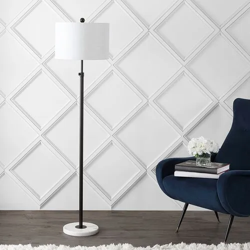 Asterin Adjustable Marble Floor Lamp