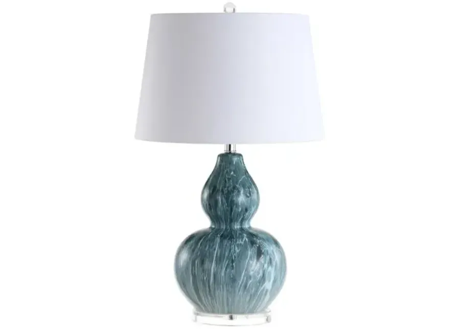 Bronwin Table Lamp - Blue Glaze