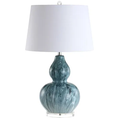 Bronwin Table Lamp - Blue Glaze