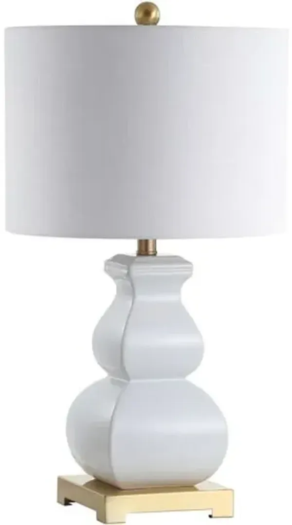 Kian Table Lamp - White