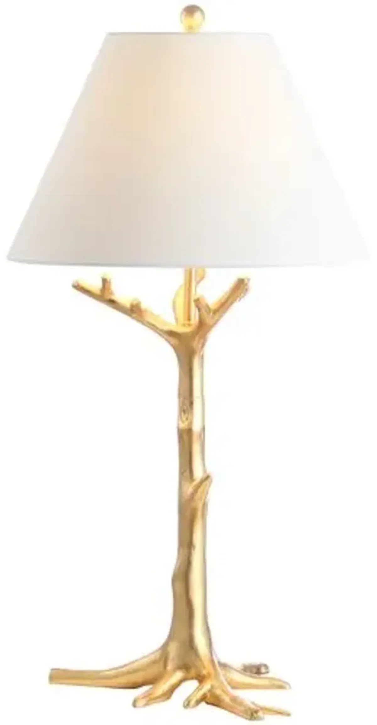 Willow Table Lamp - Gold leaf