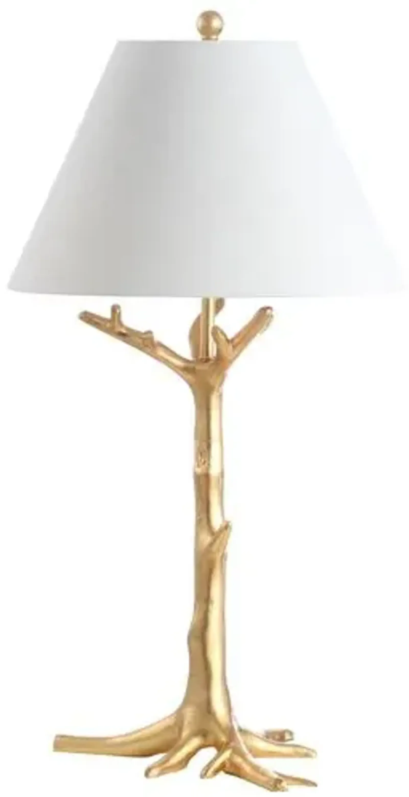 Willow Table Lamp - Gold leaf