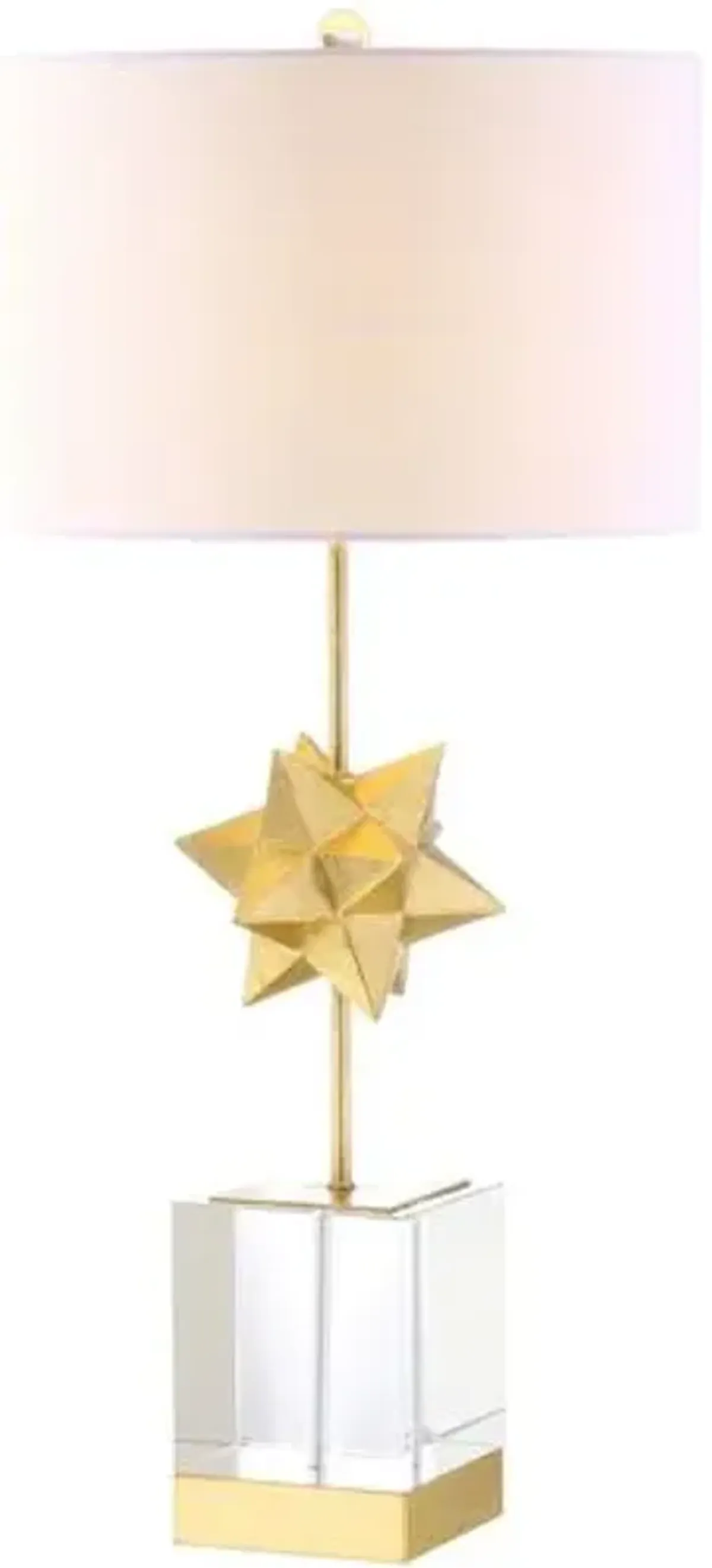 Persephone Starburst Table Lamp - Clear/Gold