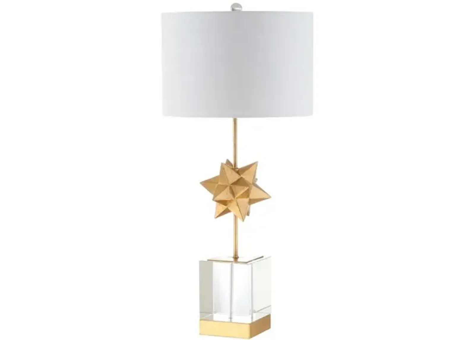 Persephone Starburst Table Lamp - Clear/Gold