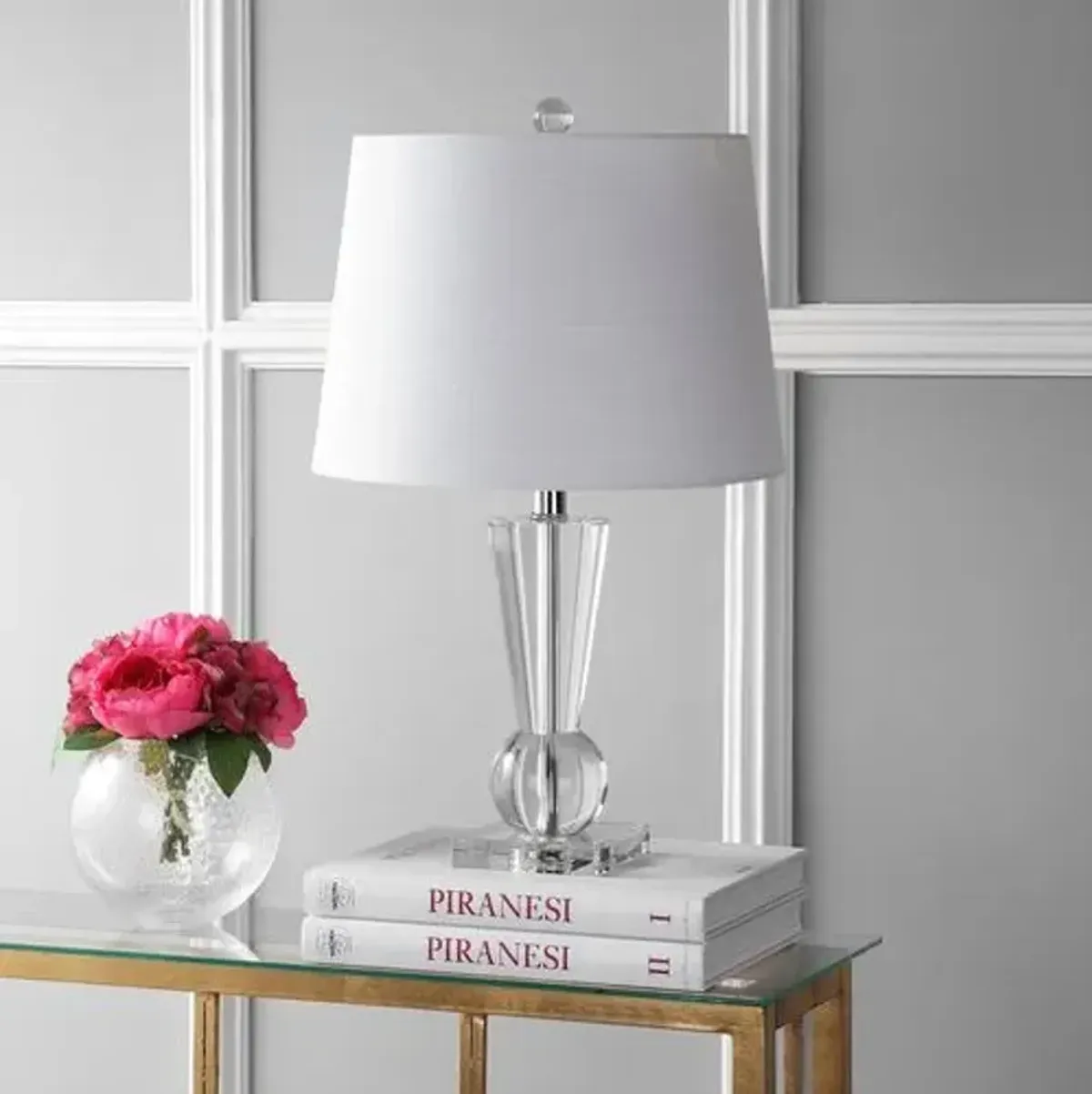 Ramona Crystal Table Lamp - Clear