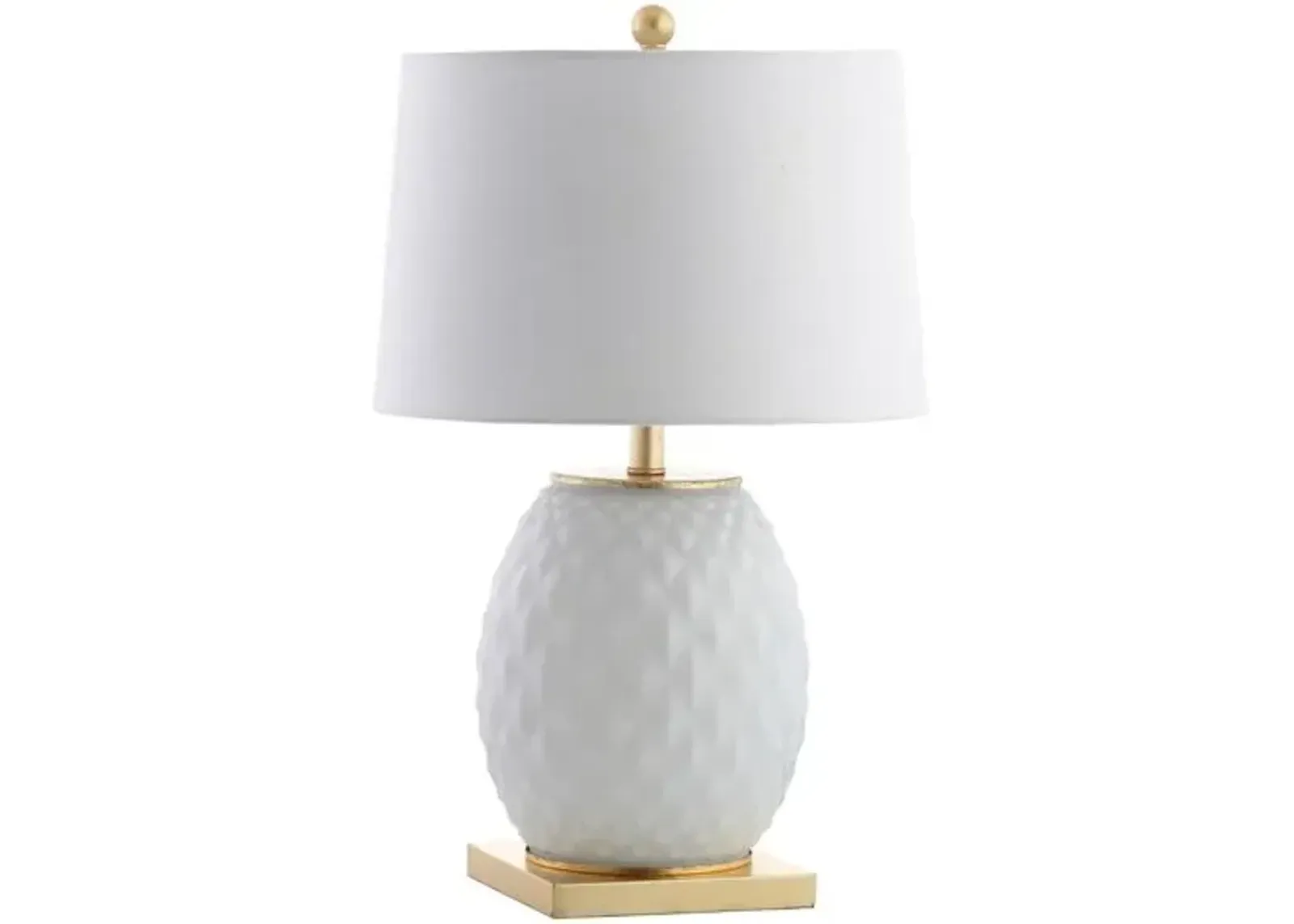 Safrina Table Lamp - White