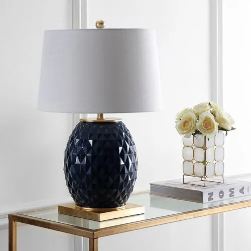 Safrina Table Lamp - Blue