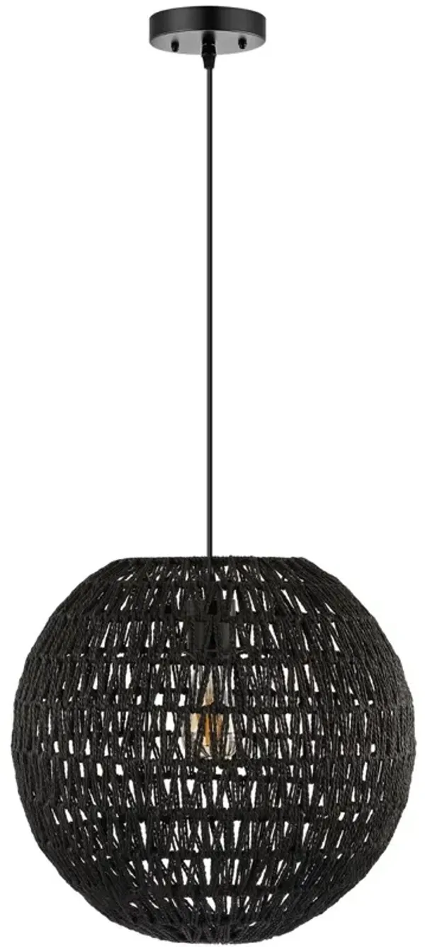 Rhodes Woven Rattan Pendant