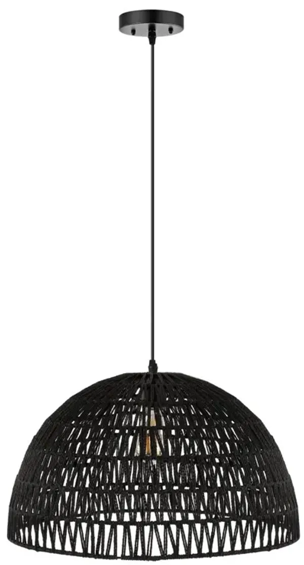 Millicent Woven Rattan Pendant