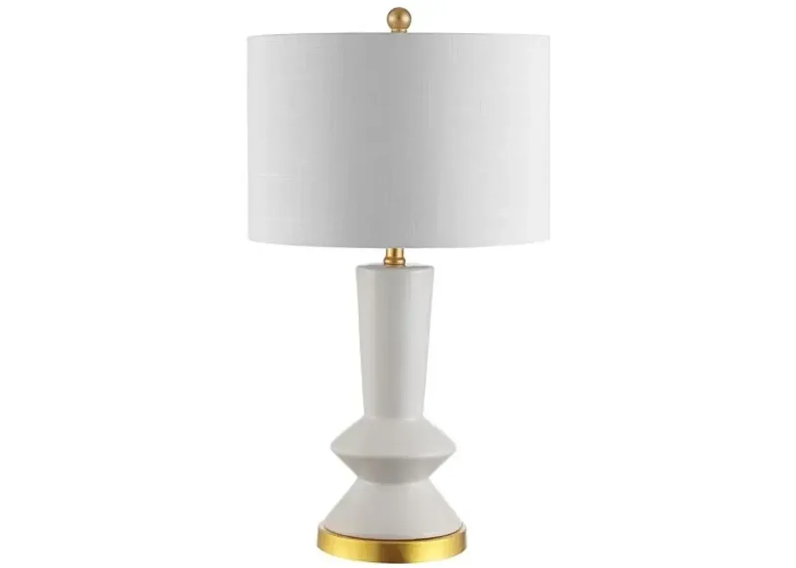 Wells Table Lamp - White