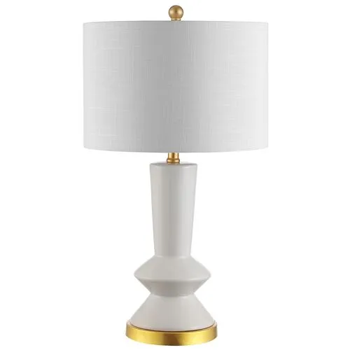 Wells Table Lamp - White