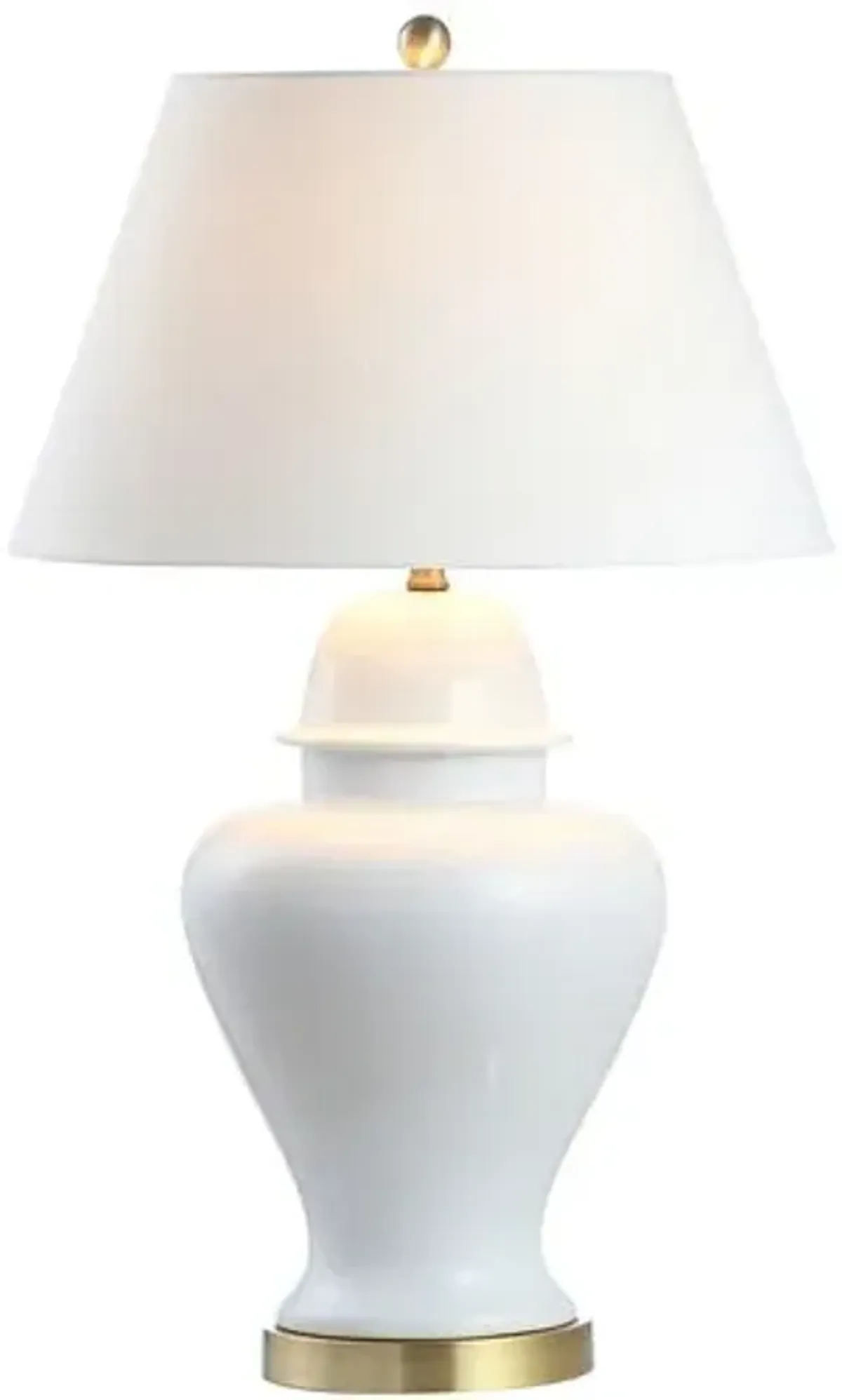 Camdyn Table Lamp - White