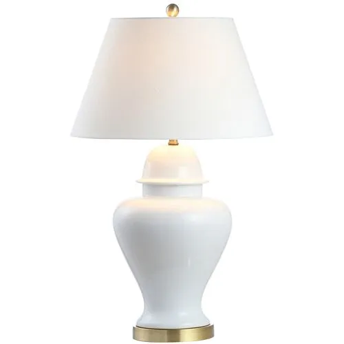 Camdyn Table Lamp - White