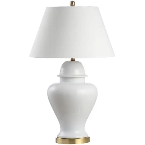 Camdyn Table Lamp - White