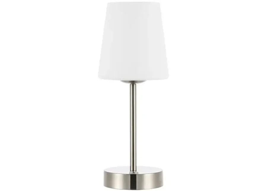 Morgana LED Portable Table Lamp - Silver