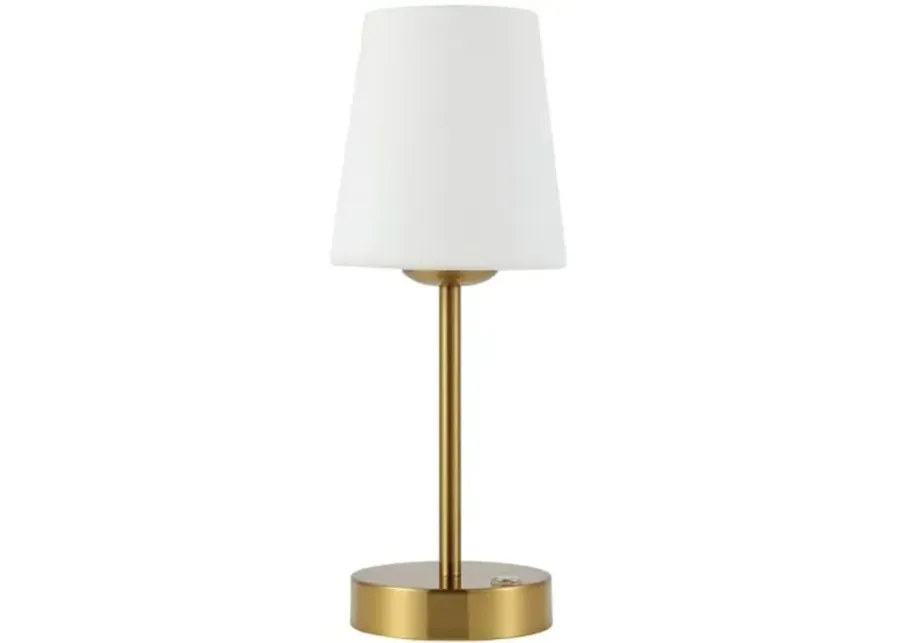 Morgana LED Portable Table Lamp - Gold