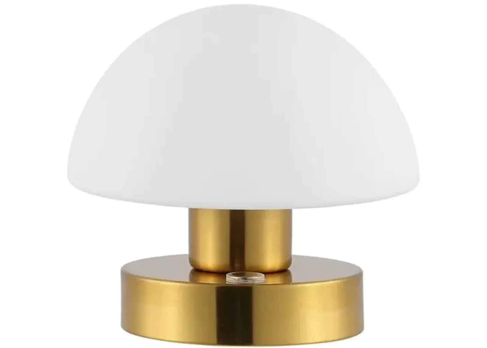 Xen Mushroom Portable LED Table Lamp - Gold