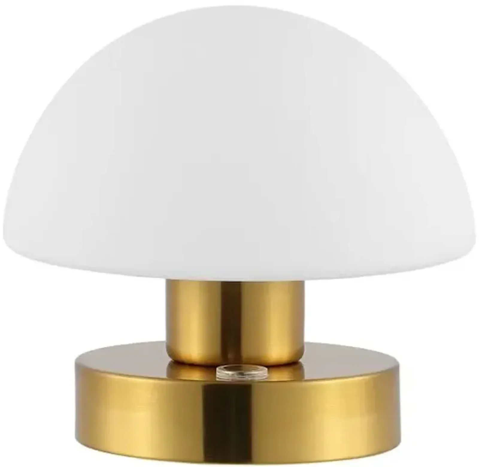 Xen Mushroom Portable LED Table Lamp - Gold