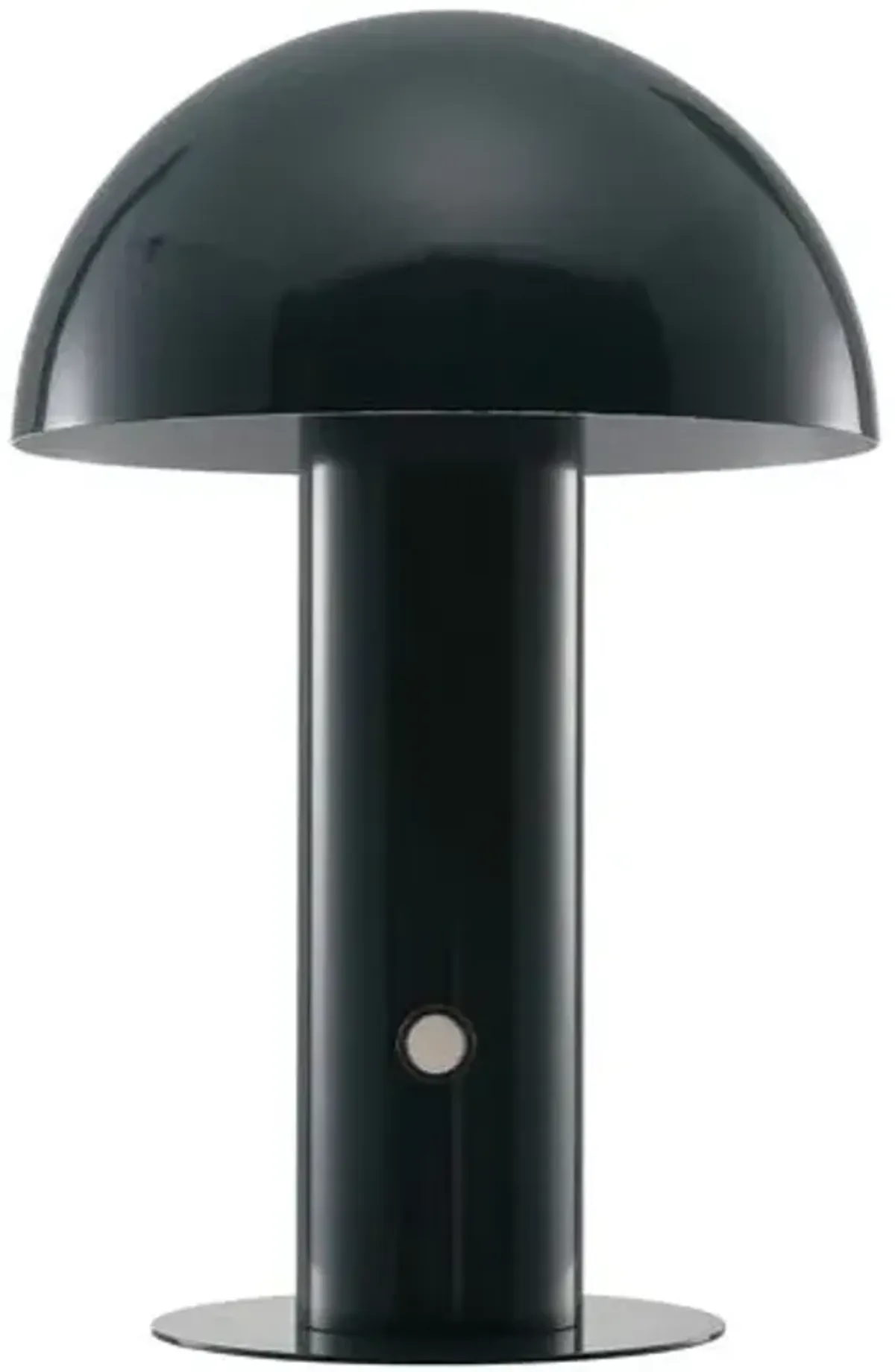 Colter Mushroom Portable Cordless LED Tall Table Lamp - Green