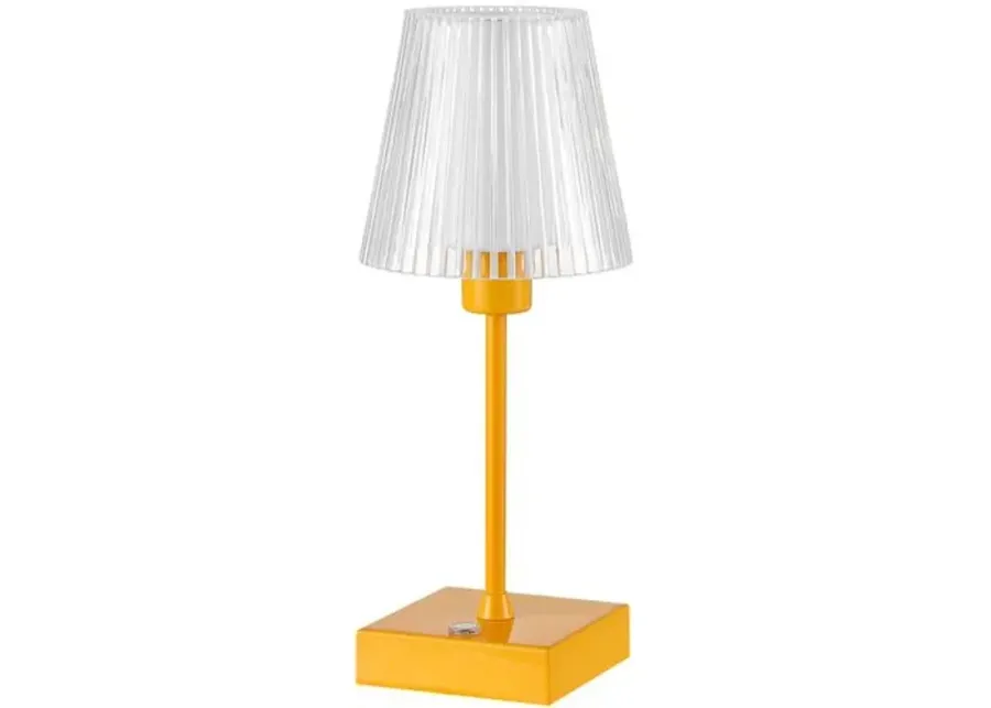 Danika Portable LED Table Lamp - Orange