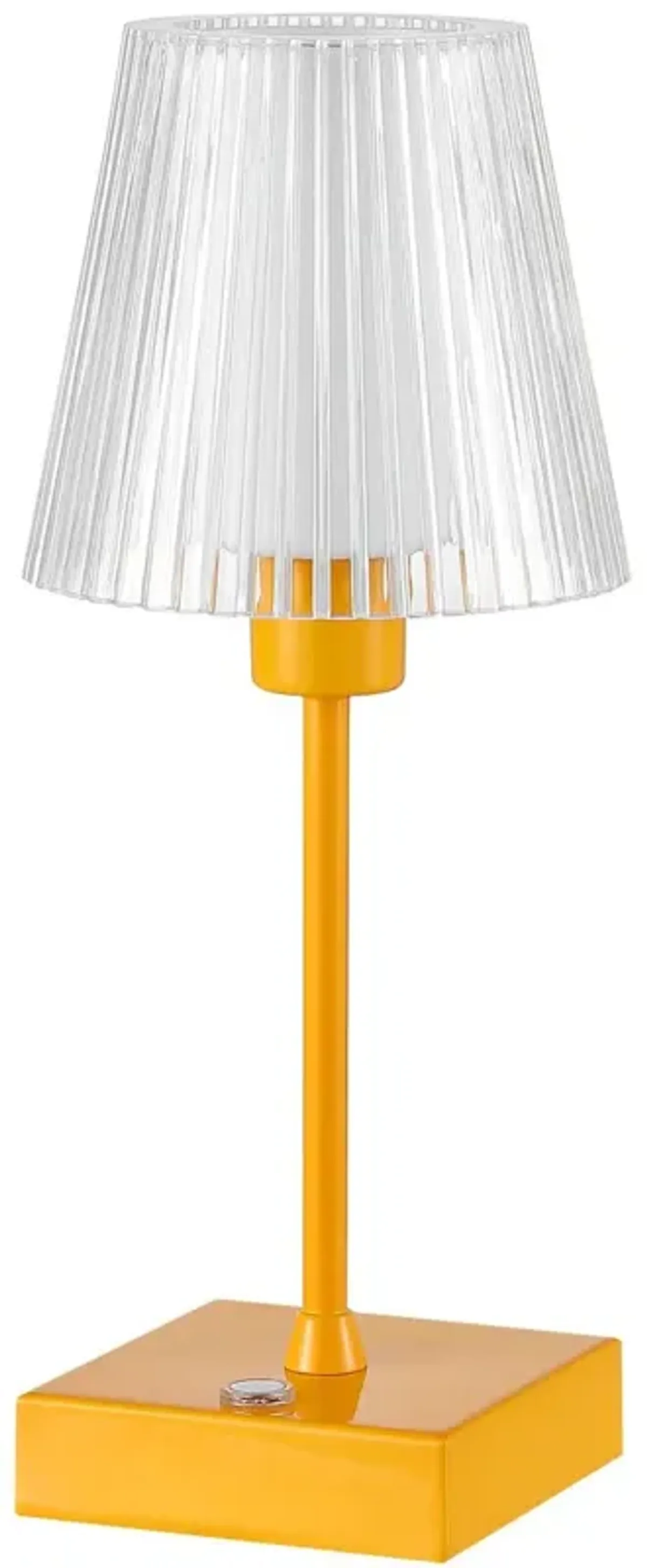 Danika LED Portable Cordless Table Lamp - Orange