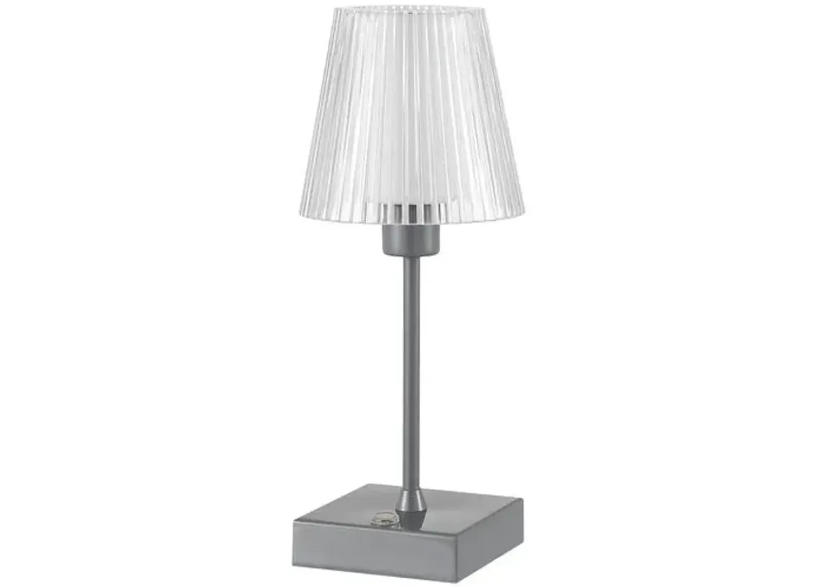 Danika Portable LED Table Lamp - Gray