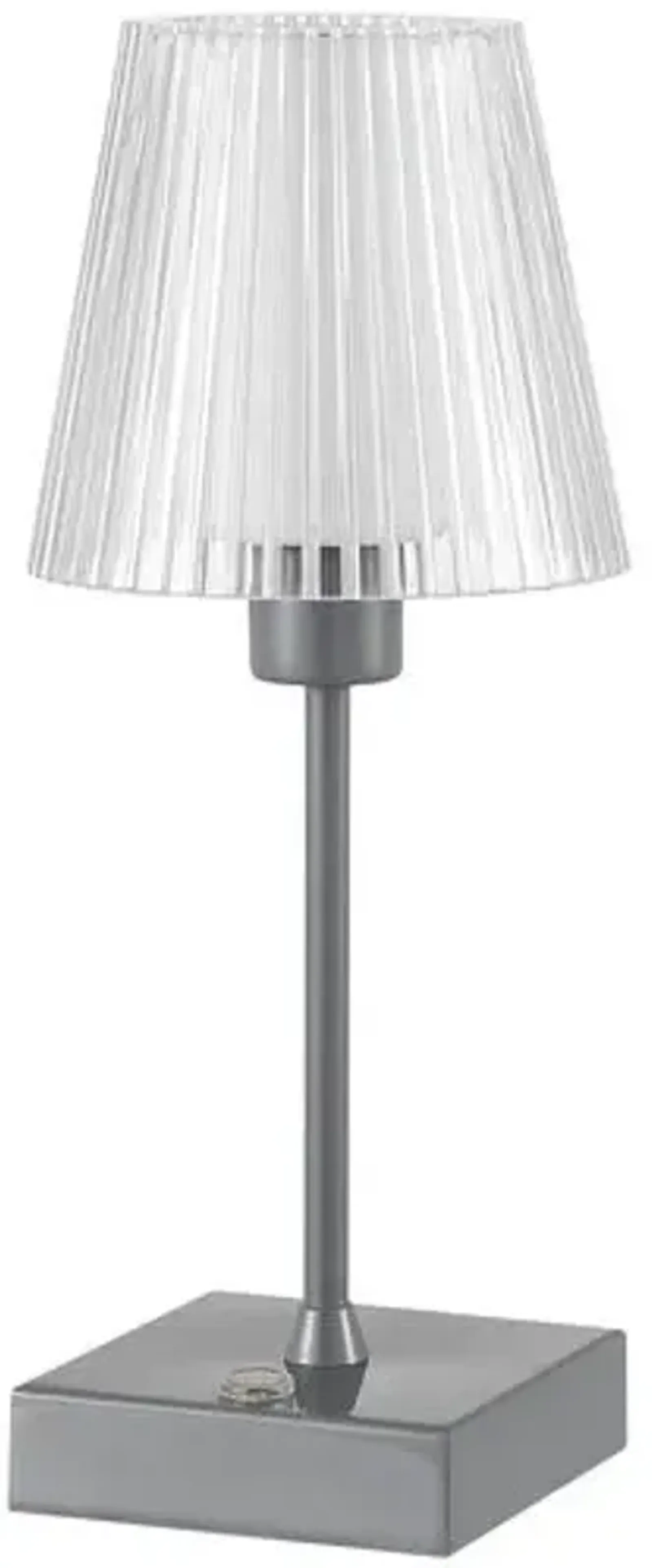 Danika Portable LED Table Lamp - Gray