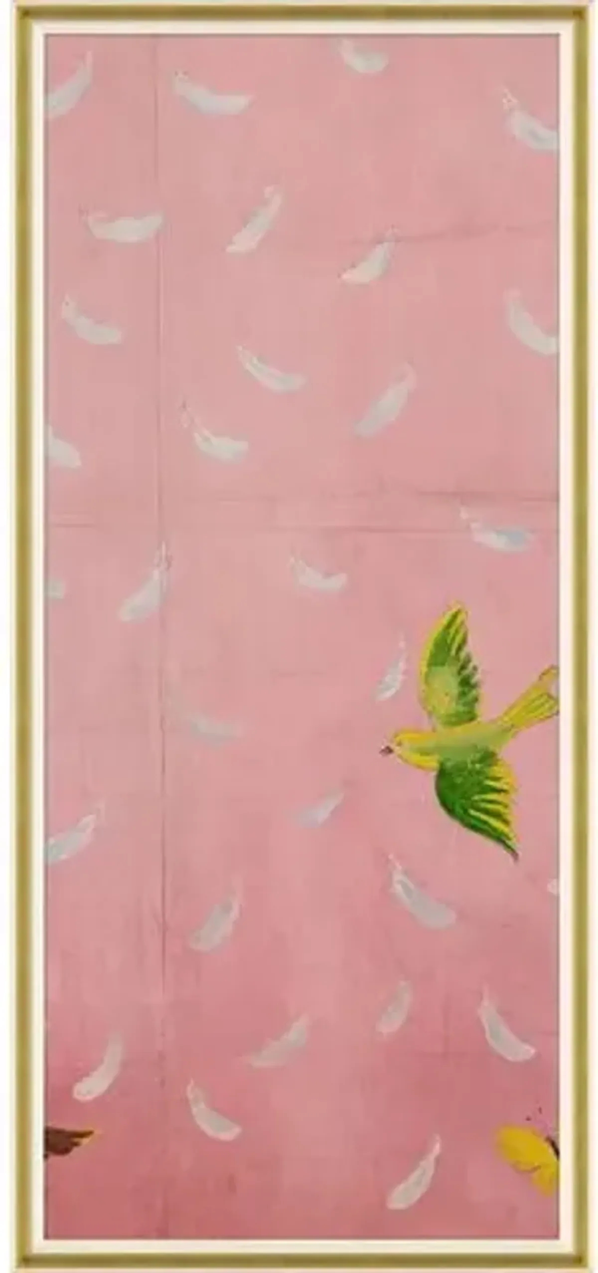 Paule Marrot - Feathers II Variation I - Soicher Marin - Pink