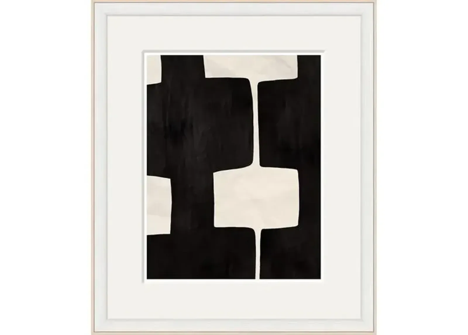 Paule Marrot - Black and White Abstract 3 I - Soicher Marin