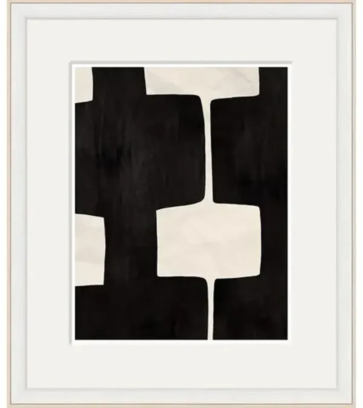 Paule Marrot - Black and White Abstract 3 I - Soicher Marin