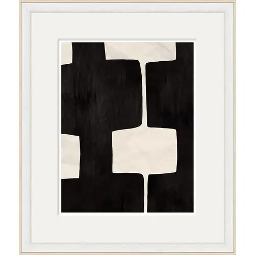 Paule Marrot - Black and White Abstract 3 I - Soicher Marin