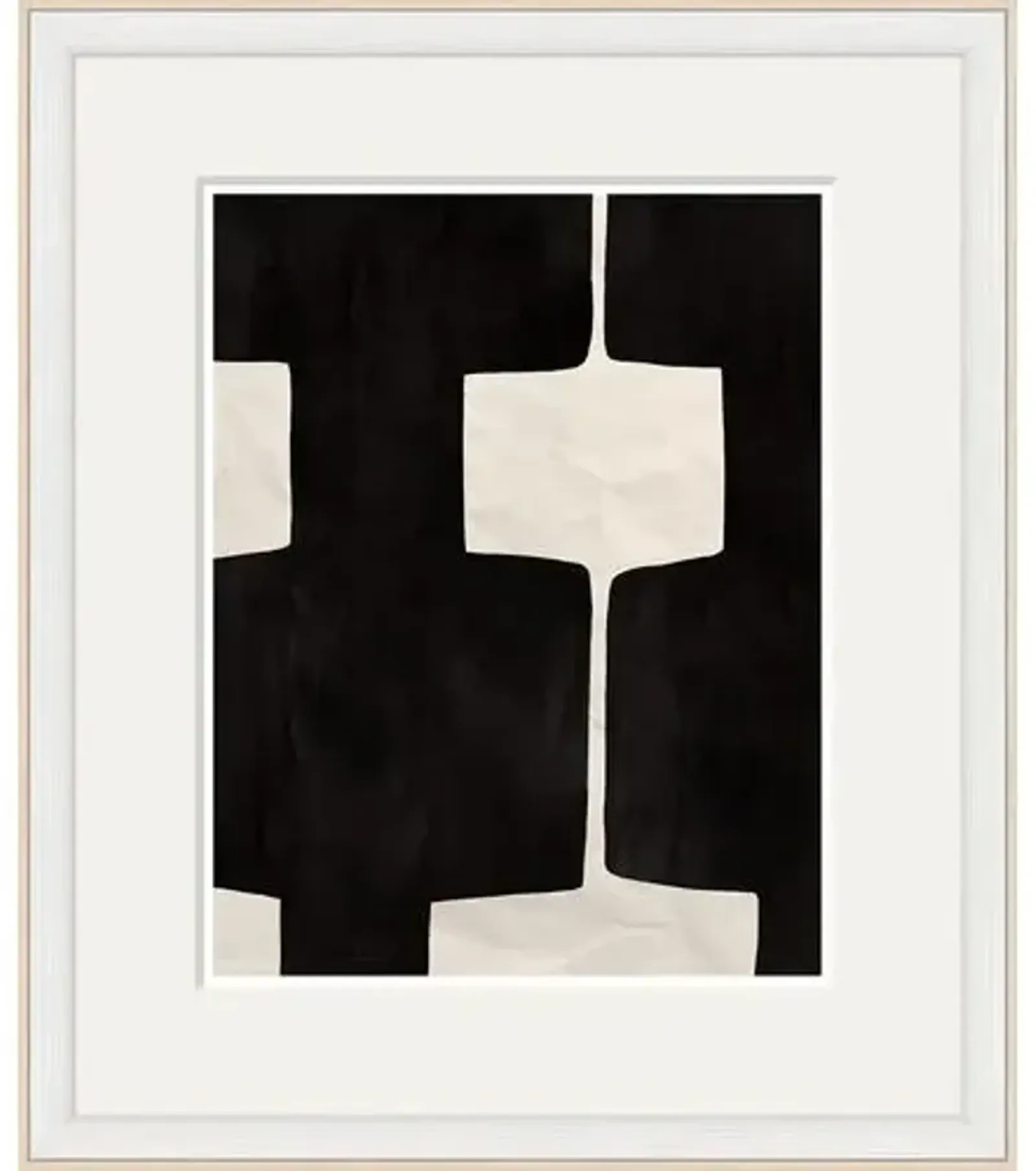 Paule Marrot - Black and White Abstract 3 III - Soicher Marin