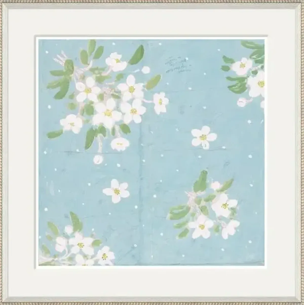 Paule Marrot - Roses de Noel I Variation I - Soicher Marin - Blue