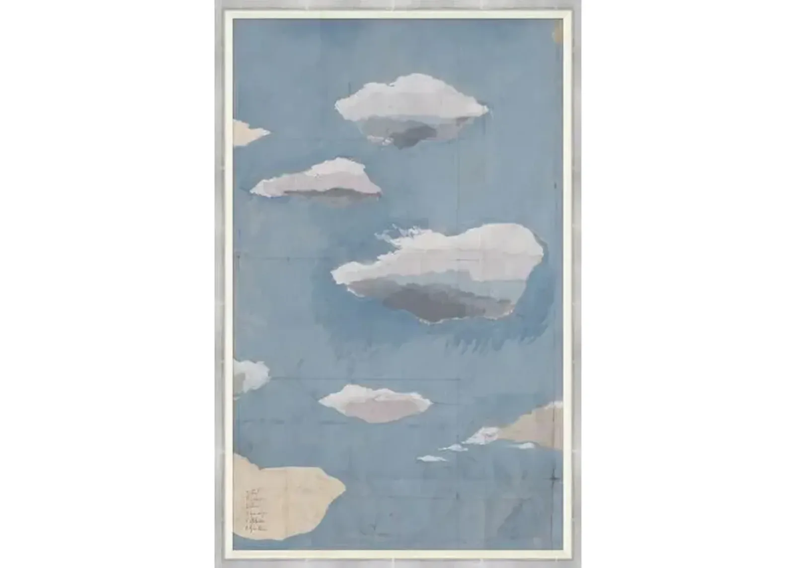 Paule Marrot - Les Nuages II Variation I - Soicher Marin - Blue