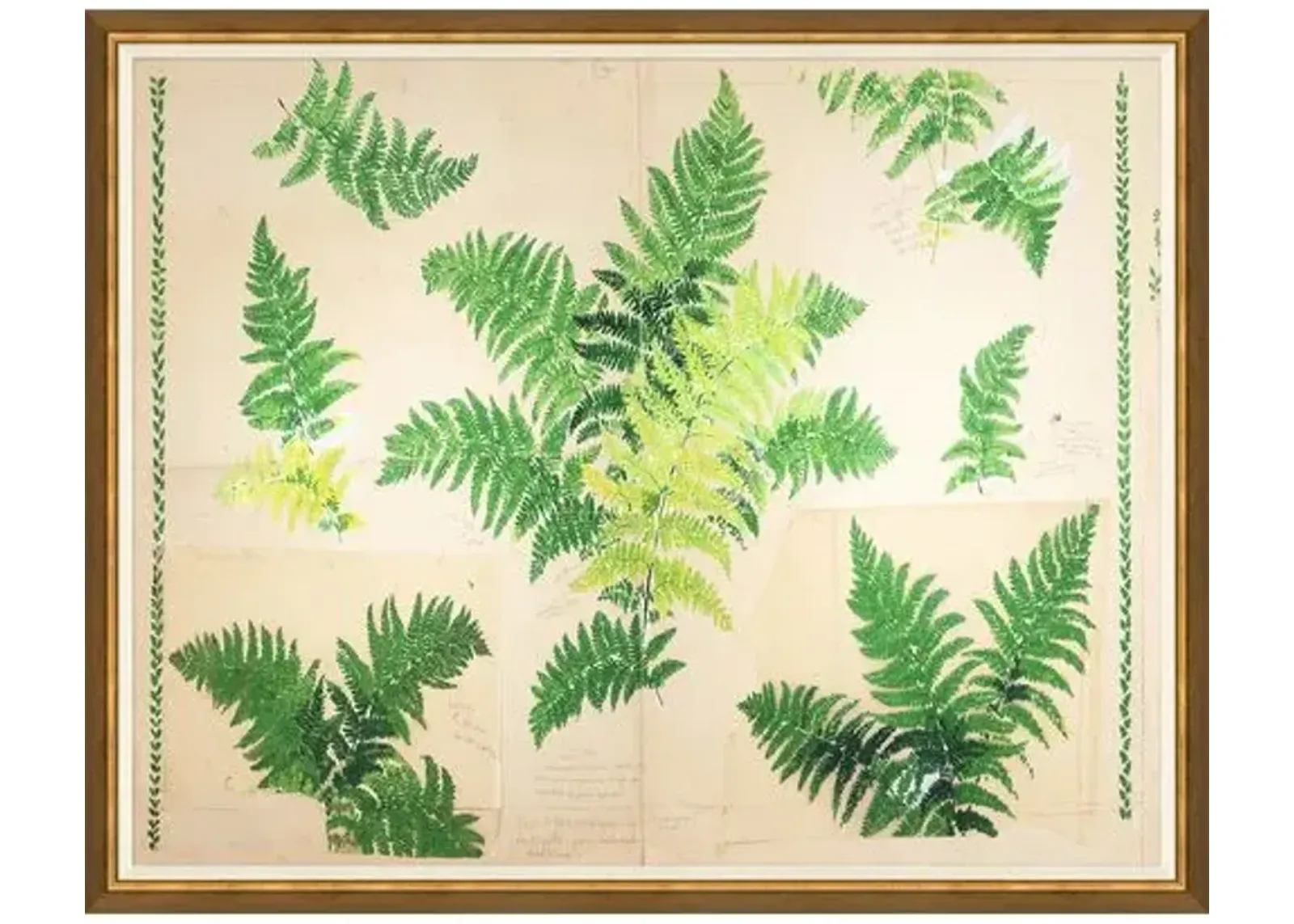 Paule Marrot - Fern Variation I - Soicher Marin - Green