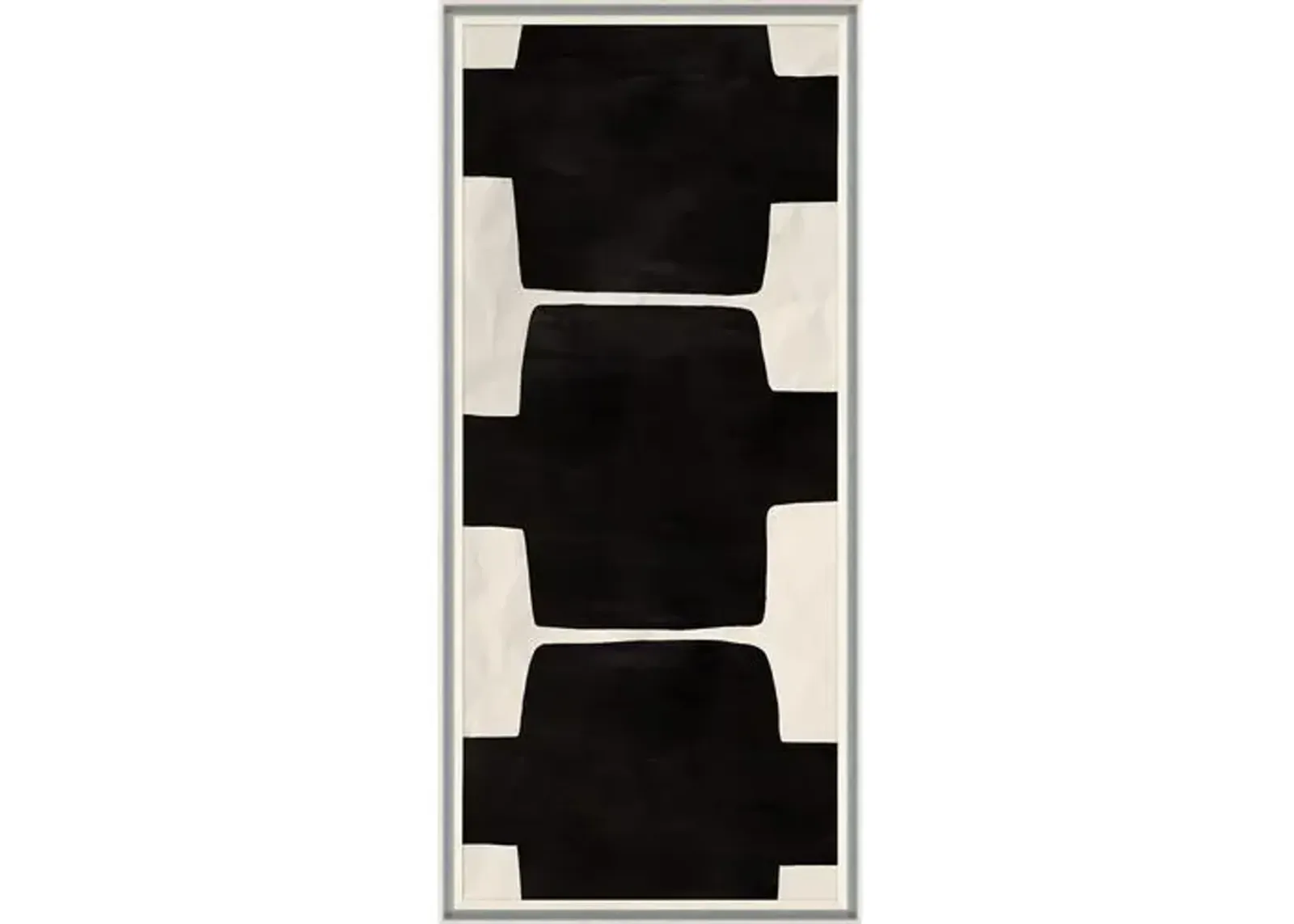 Paule Marrot - Black and White Abstract 3 I Variation II - Soicher Marin