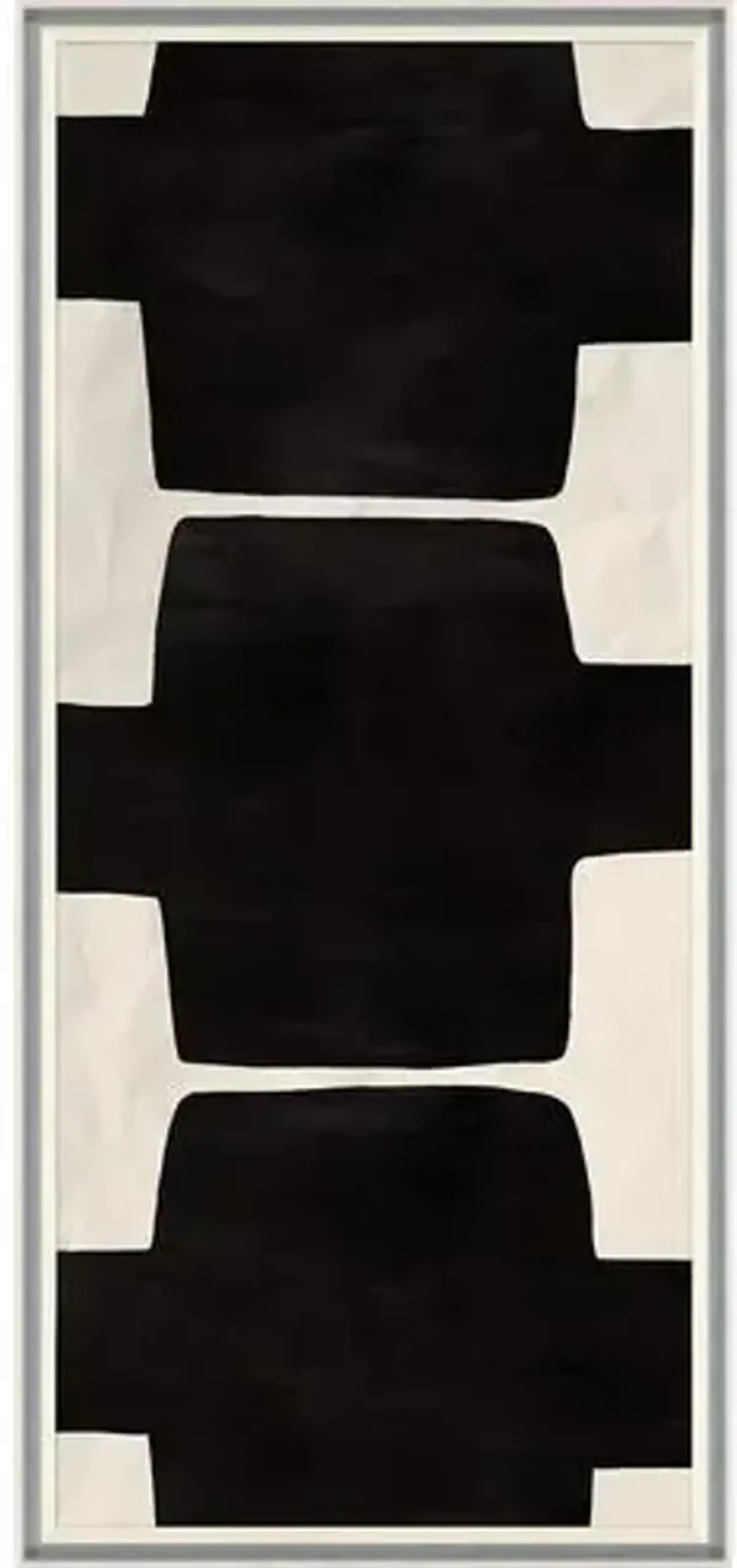 Paule Marrot - Black and White Abstract 3 I Variation II - Soicher Marin