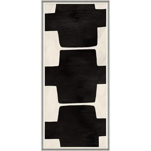 Paule Marrot - Black and White Abstract 3 III Variation II - Soicher Marin