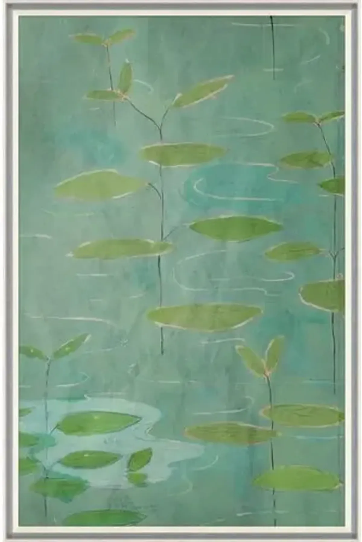 Paule Marrot - Lilies I Variation II - Soicher Marin - Green