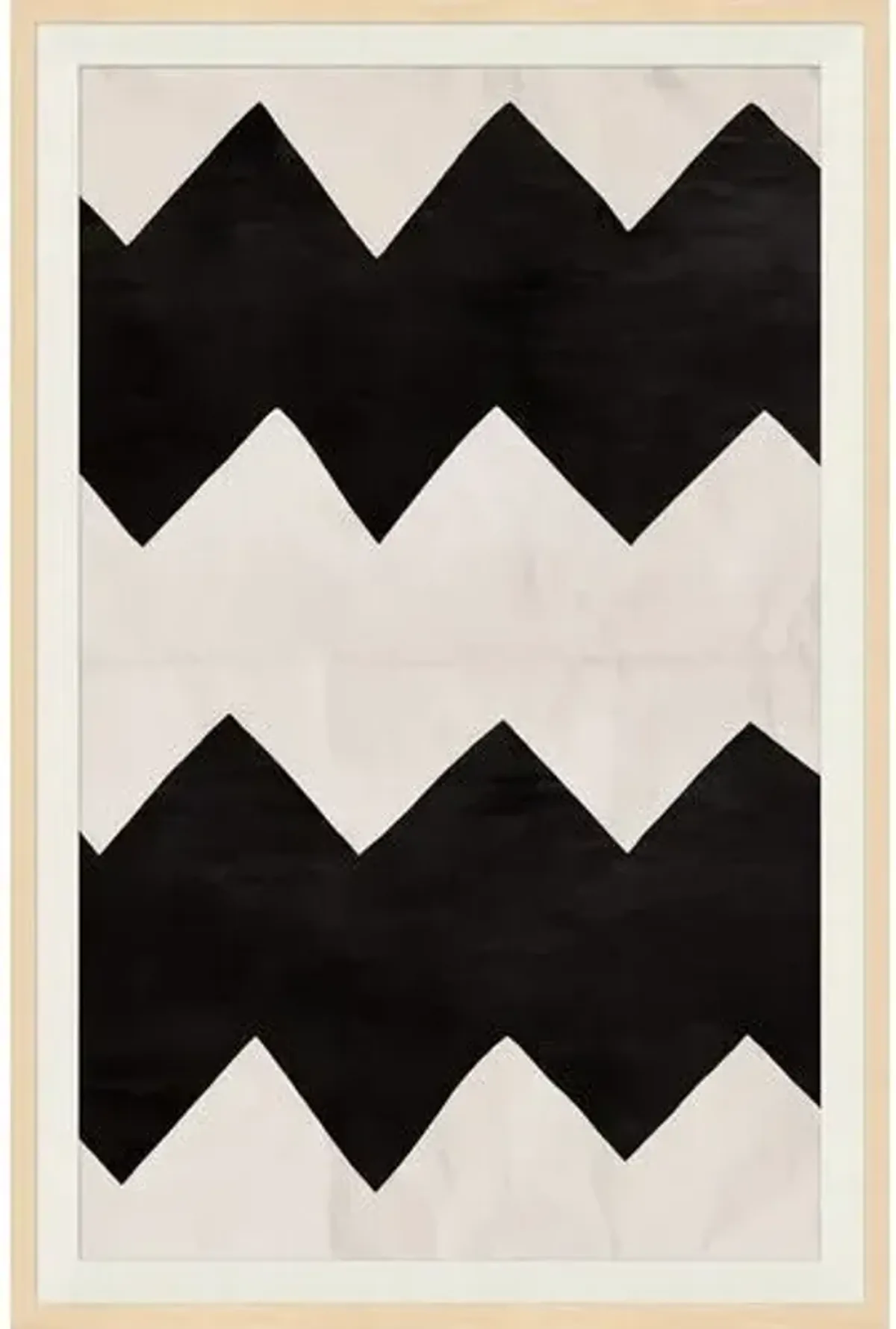 Paule Marrot - Black and White Abstract 4 II - Soicher Marin
