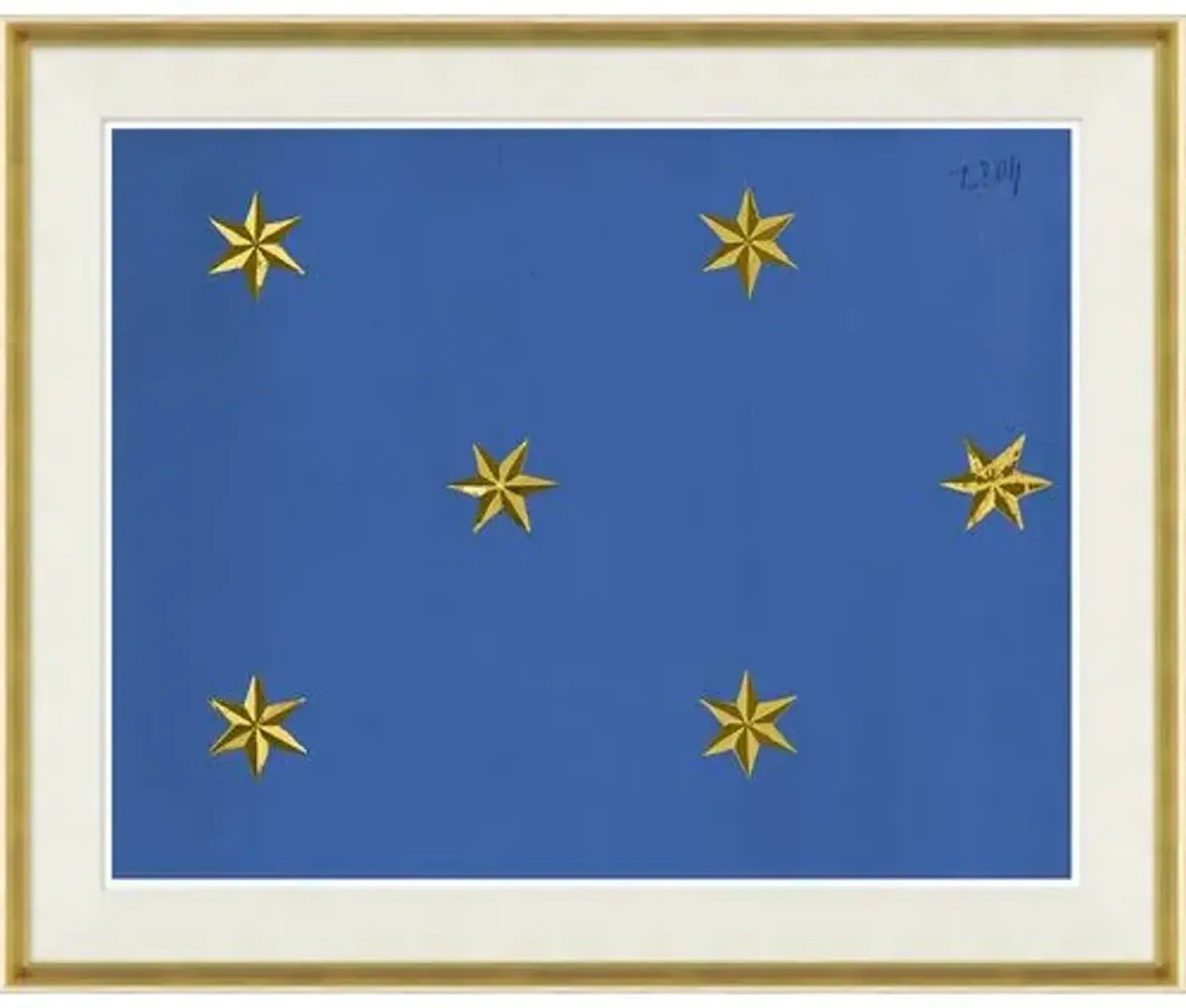 Paule Marrot - Etoile Blue I - Soicher Marin