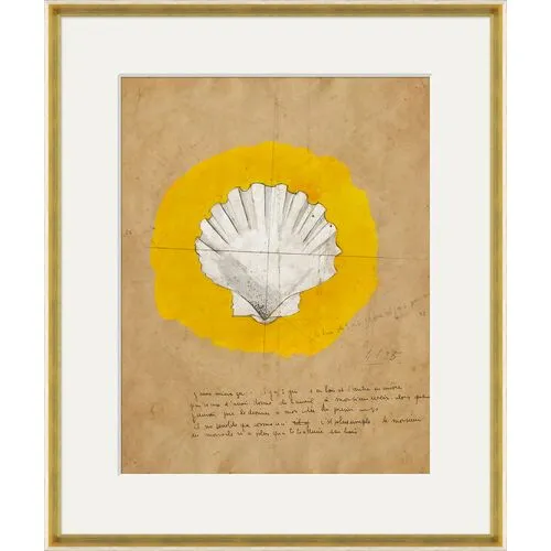 Paule Marrot - Shell I Variation I - Soicher Marin - Yellow