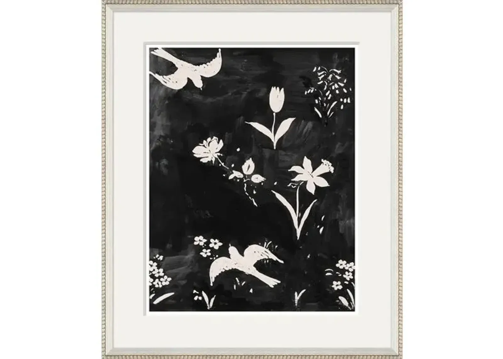 Paule Marrot - Black Fleur D'Oiseaux - Soicher Marin