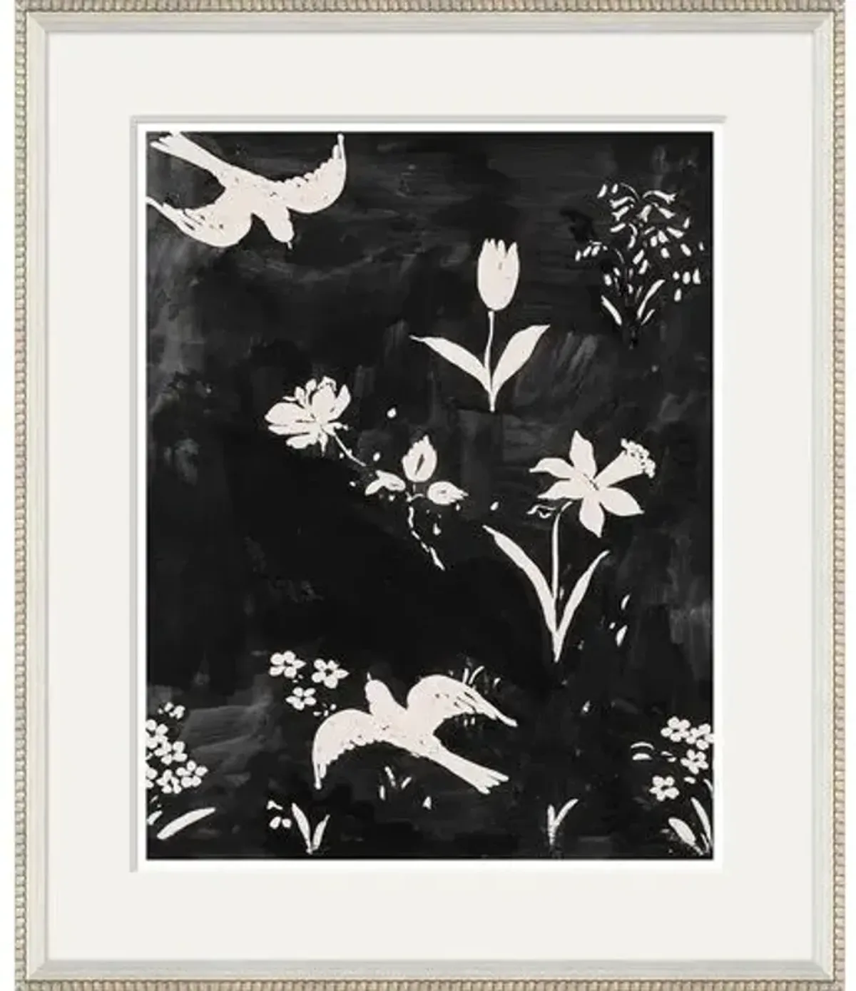 Paule Marrot - Black Fleur D'Oiseaux - Soicher Marin