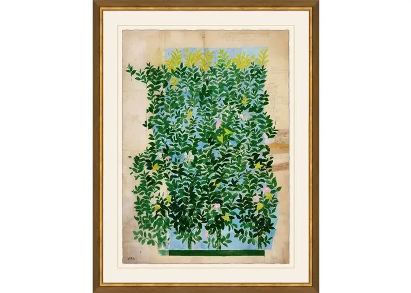 Paule Marrot - Green Leaves - Soicher Marin